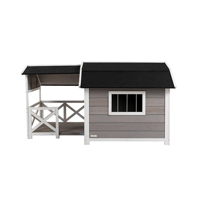 Waterproof Backyard Wooden Dog House