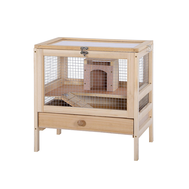 Double Layers Hamster Cage - Rodent Mouse Hut Box