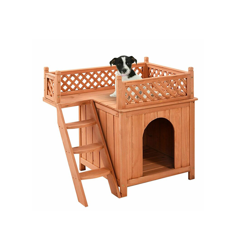 Outdoor Wood Small Dog Kennel - Indoor Cat House